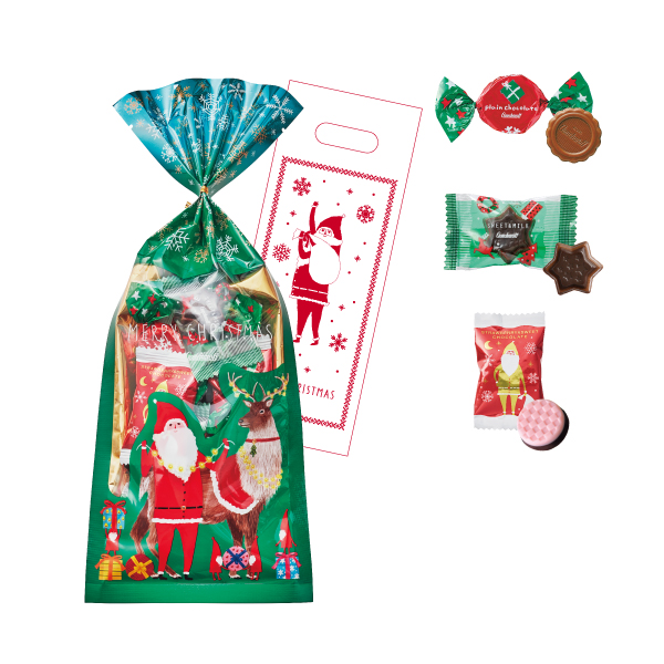 クリスマスプレーンチョコレート（3袋セット） ゴンチャロフ -クリスマス特集2022-