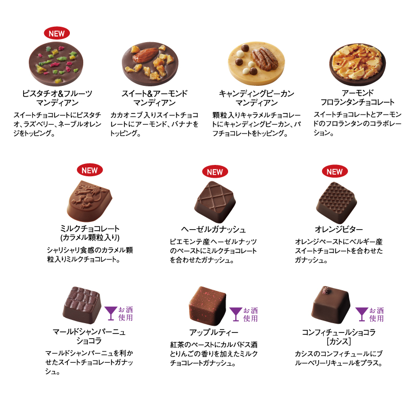 ブーケドショコラ 14個 ゴンチャロフ チョコレート