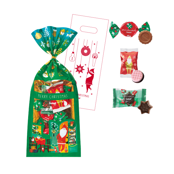 クリスマスプレーンチョコレート(3袋セット) ゴンチャロフ-クリスマス特集2025-