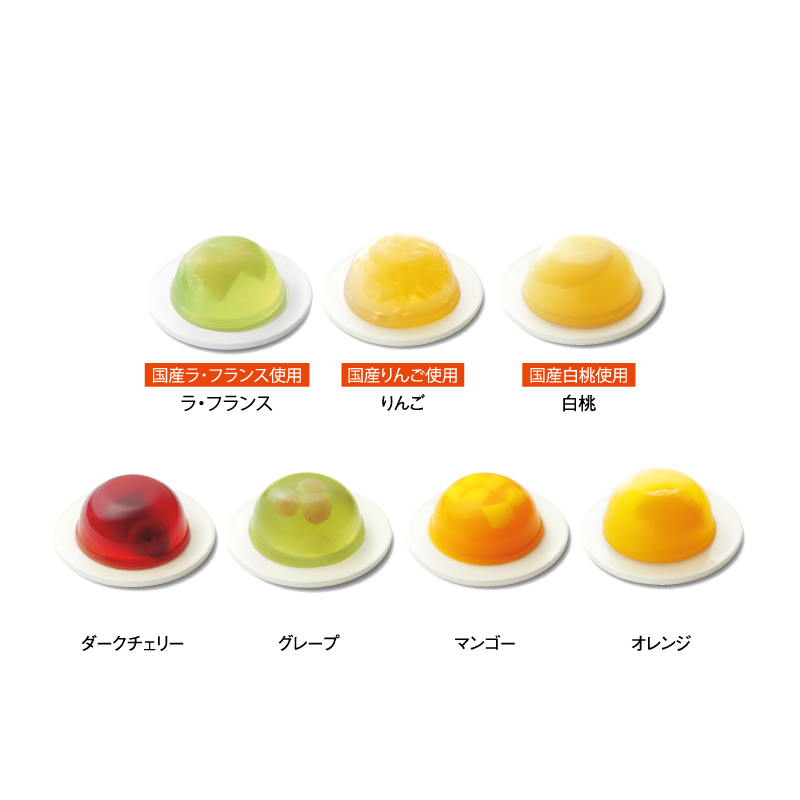 フルーティングココ（9個）［ゴンチャロフ］ 果肉入りゼリー
