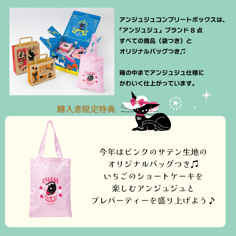 アンジュジュコンプリートボックス (1箱8種入、オリジナルバッグつき)ゴンチャロフ アンジュジュ バレンタイン2026 チョコレート