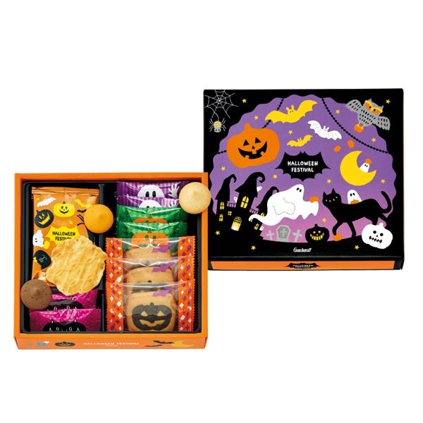 ハロウィンアソートクッキー（箱） ゴンチャロフ -ハロウィン特集2026-