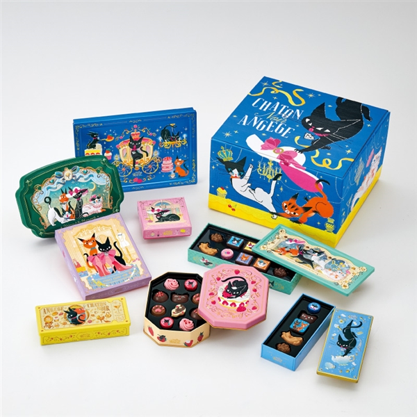 アンジュジュコンプリートボックス (1箱8種入、オリジナルバッグつき)ゴンチャロフ アンジュジュ バレンタイン2026 チョコレート