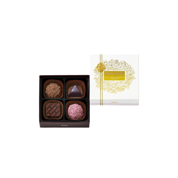 652 ラシーヌ B 4個 バレンタイン2026 チョコレート お酒使用