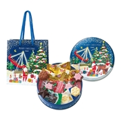 クリスマスチョコレートミックス（缶） ゴンチャロフ-クリスマス特集2025-