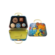 905 ガルニエ E 5個 ガルニエ バレンタイン2026 チョコレート アート缶