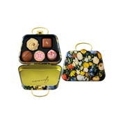 908 ガルニエ H 5個 ガルニエ バレンタイン2026 チョコレート アート缶