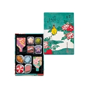 307 甘味画廊 G 10個 甘味画廊 バレンタイン2026 チョコレート アート缶